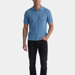 Imperial Diamond Knit Polo Shirt - Cross & Crown