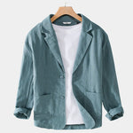 Oldbrook Summer Linen Blazer - Cross & Crown