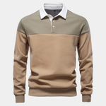 Alpine Zip-Neck Polo Pullover - Cross & Crown