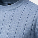Garrison Texture Crew Top T-Shirt - Cross & Crown