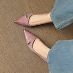 Isadora Genuine Leather Heels
