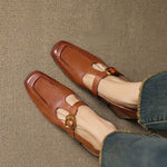 Elena Genuine Leather Heels