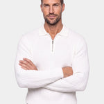 Alpine Riviera Knit Polo Pullover - Cross & Crown