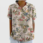 ROSEDENE SAGE FLORAL BLOUSE