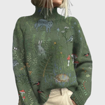 Guinevere | Cosy High-Neck Knit Sweater