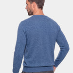 Cashmere V Neck Knitwear Sweater - Cross & Crown