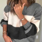 Maureen | Colorblock Knit Sweater
