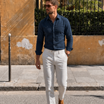 Linen Reverie Summer Shirt - Cross & Crown