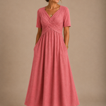 Angeli™ |  Elegant Midi Dress