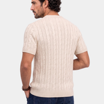 Classic Lozenge Knit T-Shirt - Cross & Crown