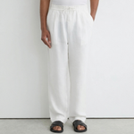 SOMERFORD PURE LINEN DRAWSTRING TROUSERS