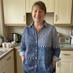 MIREWICK PATCHWORK BUTTON BLOUSE