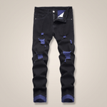 BECKETT FLEX DISTRESSED JEANS
