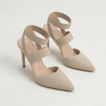 LORAVELLE STRETCH COMFORT HEELS