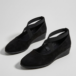 PENROSE STRAP WEDGE SANDALS
