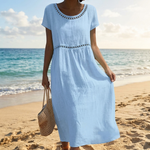 WINCROFT CUTWORK SUMMER DRESS