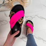 ROSMIRA CROSS-STRAP SUMMER SLIDES