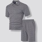 MONTFORD JACQUARD POLO SET