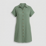 AVENLEIGH BUTTONED SHIRT DRESS