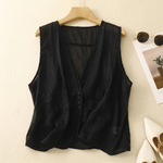 AUREFORD LIGHTWEIGHT LINEN TOP