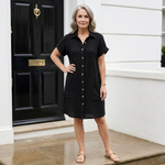 AVENLEIGH BUTTONED SHIRT DRESS