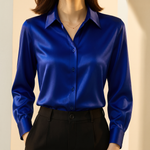 GENEVIEVE ELEGANT BUTTON BLOUSE