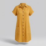 AVENLEIGH BUTTONED SHIRT DRESS