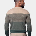 Crew Neck Knitwear Knit Pullover Sweater Jumper - Cross & Crown