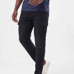 Denim Jeans Cargo Trousers - Cross & Crown