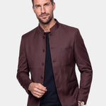 Elegant Collar Jacket - Cross & Crown