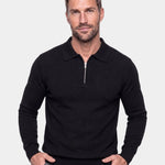 Essential Half Zip Pullover Sweater - Cross & Crown