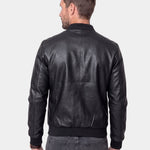 Essential Leather Jacket - Cross & Crown