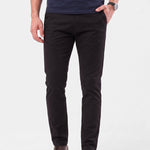 Essential Slim Fit Straight Trousers - Cross & Crown