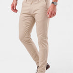 Essential Slim Fit Straight Trousers - Cross & Crown
