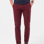 Essential Slim Fit Straight Trousers - Cross & Crown