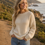 Eloise | Textured Crewneck Sweater