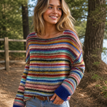 Elsa | Cozy Striped Sweater