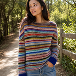 Elsa | Cozy Striped Sweater