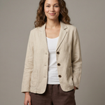 Korean Style Blazer Jacket – Lightweight Loose Fit for Spring & Autumn