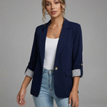 Casual Suit Jacket – Elegant Slim Fit Design for Versatile Day-to-Night Wear