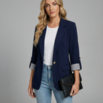 Casual Suit Jacket – Elegant Slim Fit Design for Versatile Day-to-Night Wear