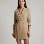 Casual Blazer – Tailored Fit White Jacket for Versatile Styling