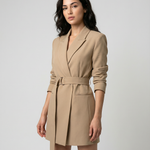Casual Blazer – Tailored Fit White Jacket for Versatile Styling