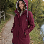 Cozy Sherpa-Lined Hooded Parka Jacket for Winter