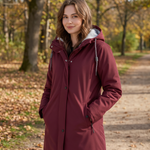Cozy Sherpa-Lined Hooded Parka Jacket for Winter