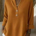 Lucinda™ | Henley Button Top
