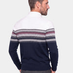 Half Zip Knit Pullover Sweater - Cross & Crown