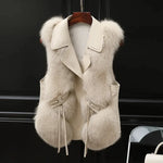 Lucia Fur Vest