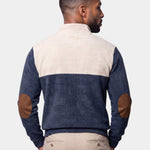 High Collar Corduroy Retro Pullover - Cross & Crown