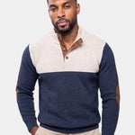 High Collar Corduroy Retro Pullover - Cross & Crown